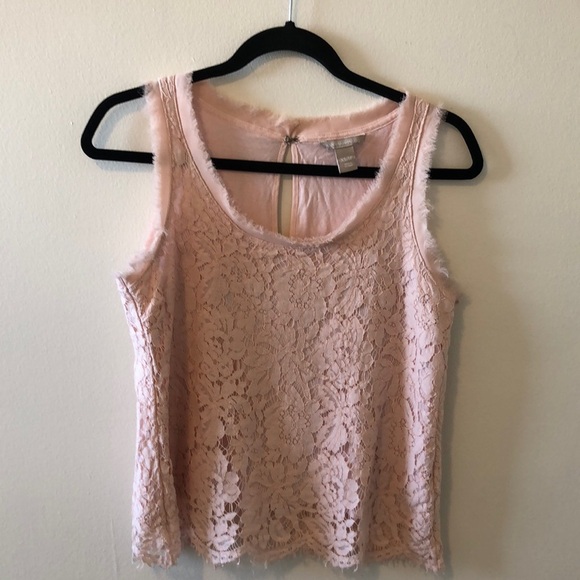 Banana Republic Tops - Banana Republic lace sleeveless top